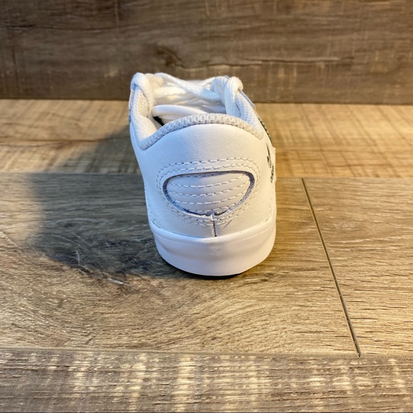 Adidas Hardcourt Low Infants ‘White Pine Green’ - Picture 4 of 6